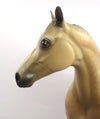TUSEN TACK-OOAK STAR DAPPLE DUNALINO ISH MODEL HORSE BY SHERYL LEISURE 2/14/20