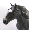 TWILIGHT TIME-OOAK DAPPLE BLACK MUSTANG DECORATOR MODEL HORSE 2/13/20