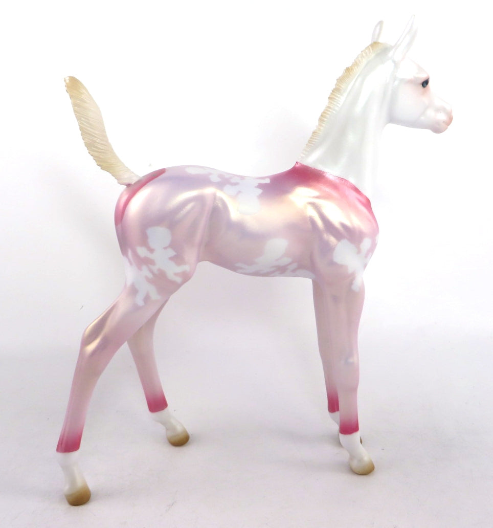VALENTINE ANNIE-OOAK FOAL DECORATOR MODEL HORSE 2/14/20