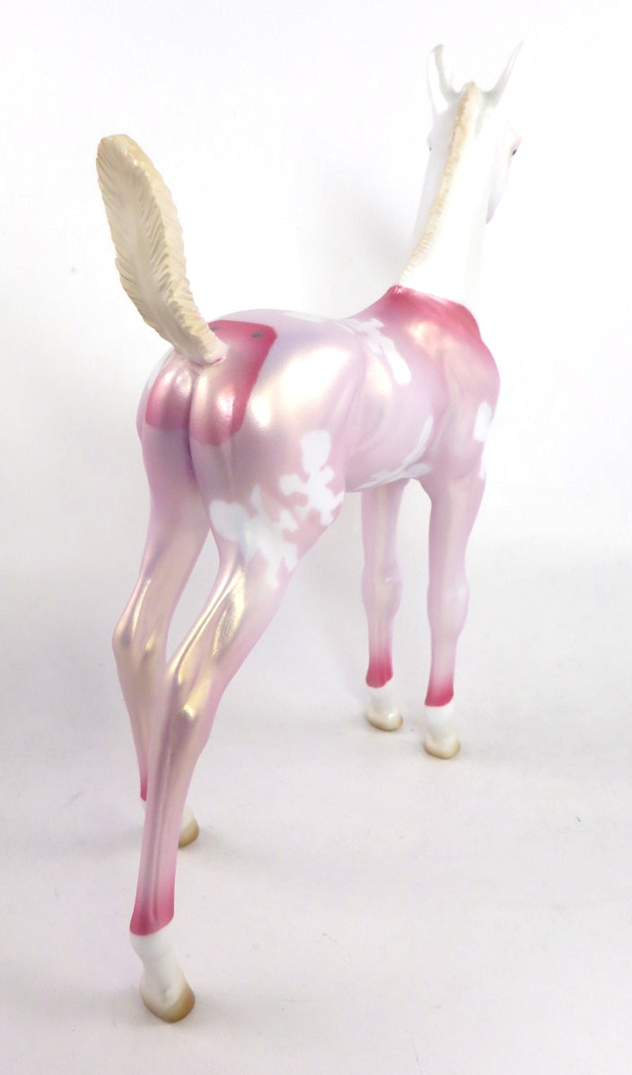 VALENTINE ANNIE-OOAK FOAL DECORATOR MODEL HORSE 2/14/20