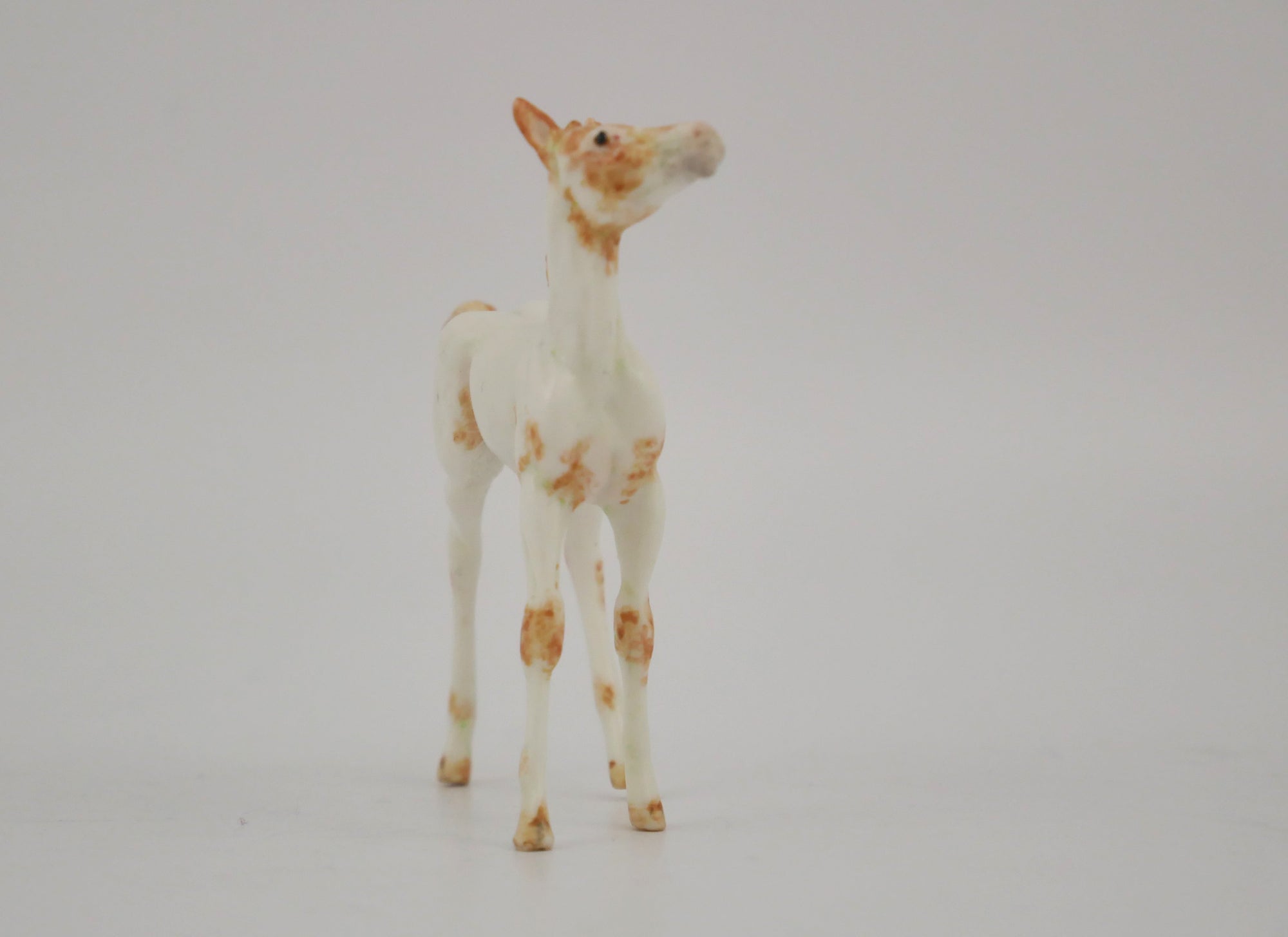 VENTA-OOAK CHESTNUT FEW SPOT APPALOOSA FOAL BY ANDREA