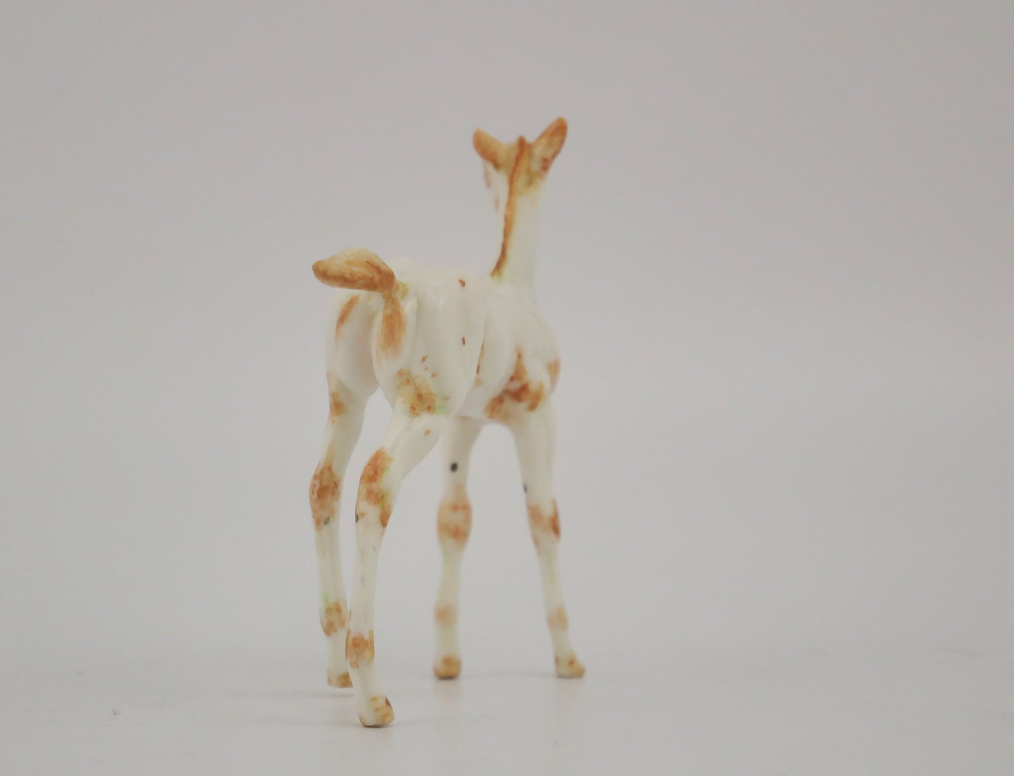 VENTA-OOAK CHESTNUT FEW SPOT APPALOOSA FOAL BY ANDREA