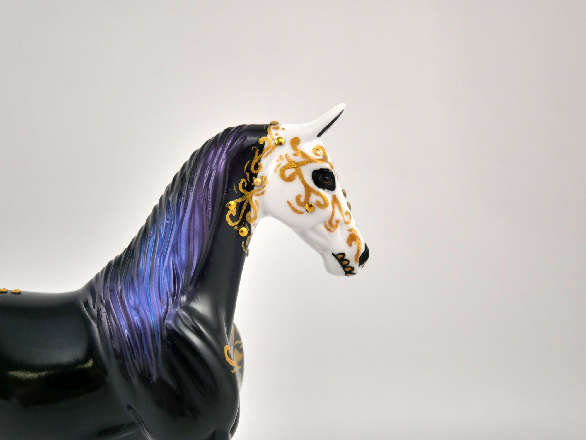 Versa&#39; Chi By Night-OOAK Sugar Skull Saddlebred By Jas  MM 2020
