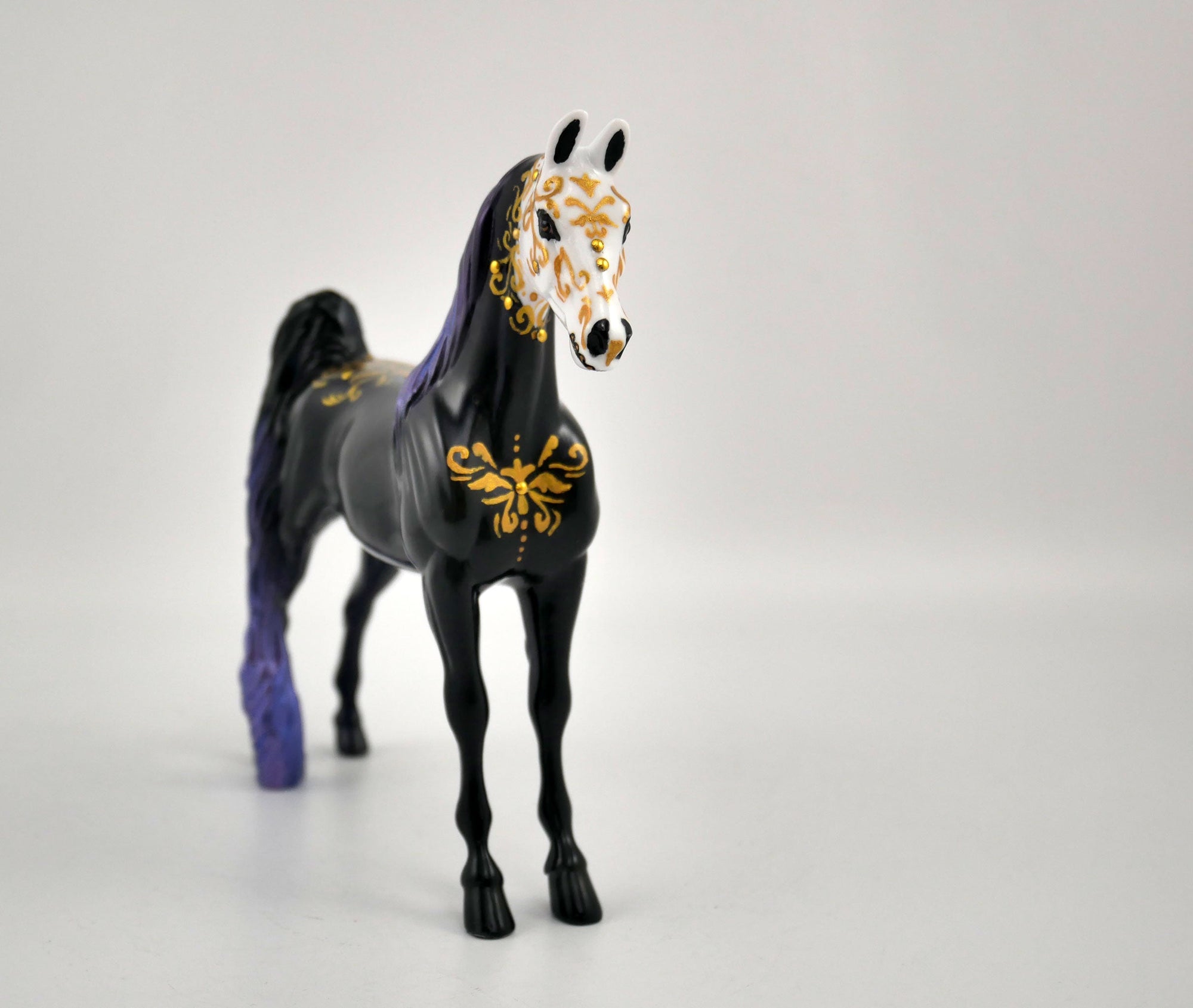 Versa&#39; Chi By Night-OOAK Sugar Skull Saddlebred By Jas  MM 2020