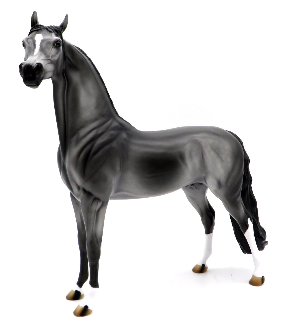 Viktor - OOAK Gray Arabian by Kayla - MM 2021
