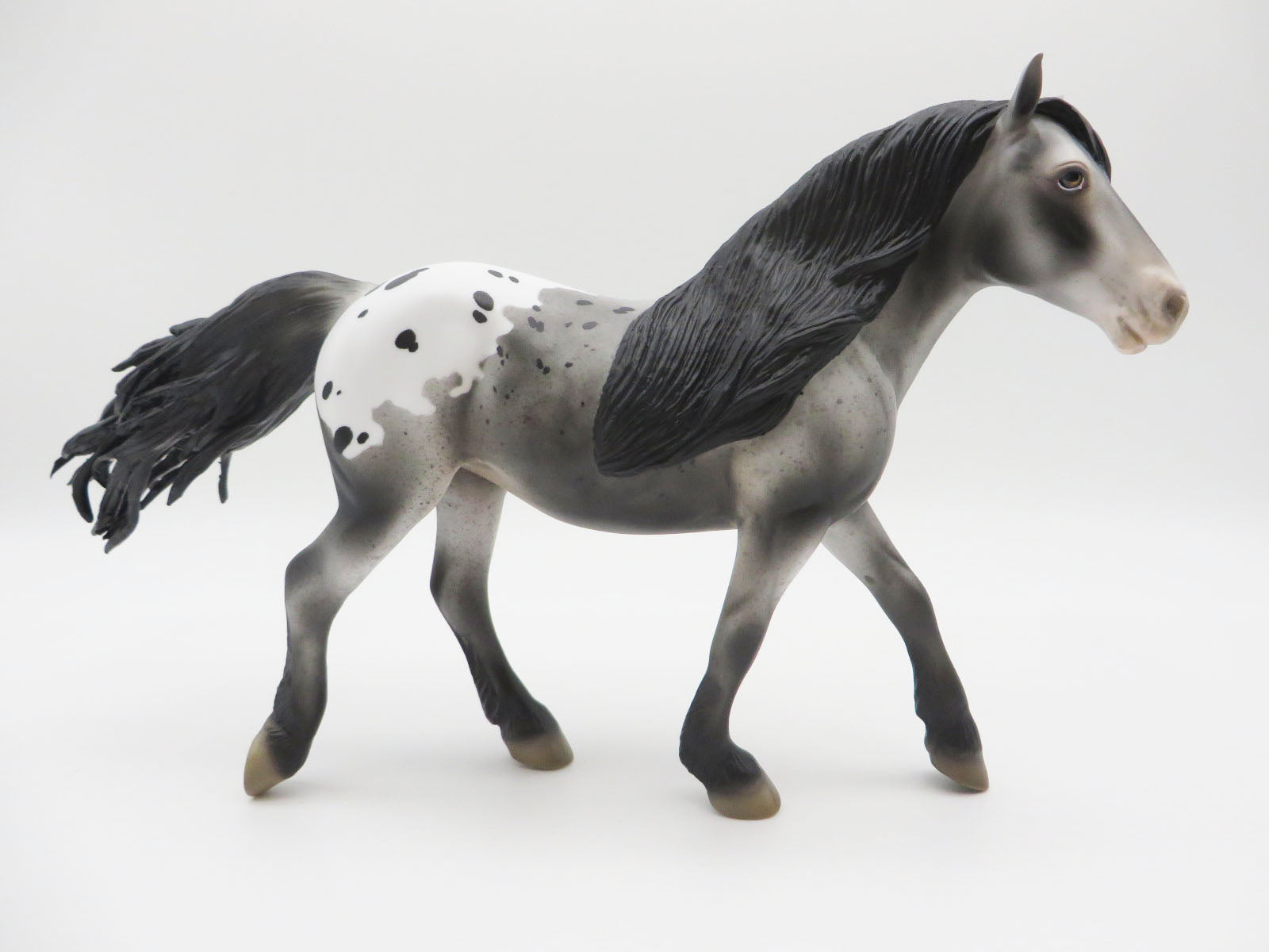 VIRGINIA OPOSSUM - OOAK -BUCKSKIN APPALOOSA STOCK CHIP - BY JESS HAMILL  LHS 22