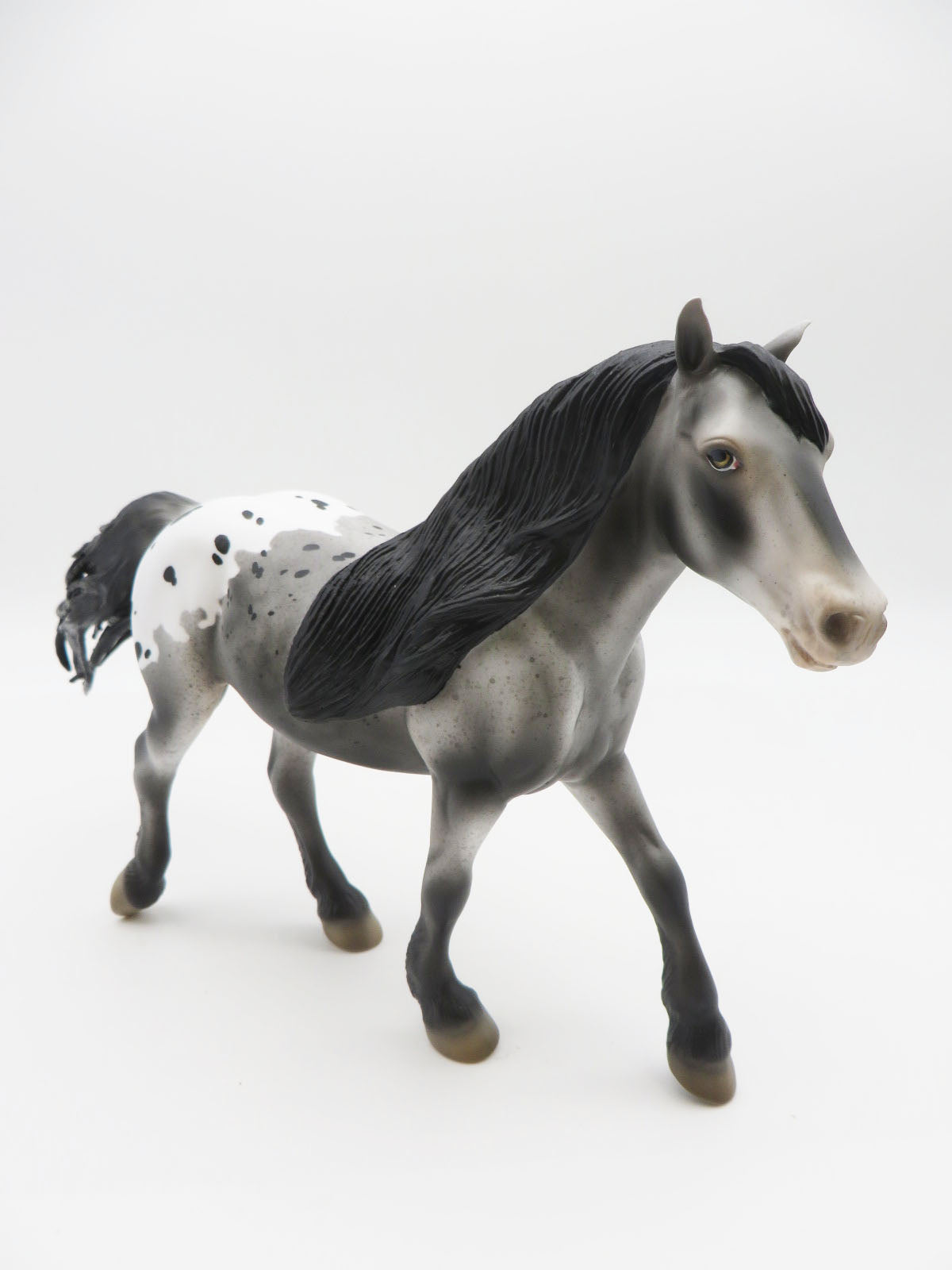 VIRGINIA OPOSSUM - OOAK -BUCKSKIN APPALOOSA STOCK CHIP - BY JESS HAMILL  LHS 22