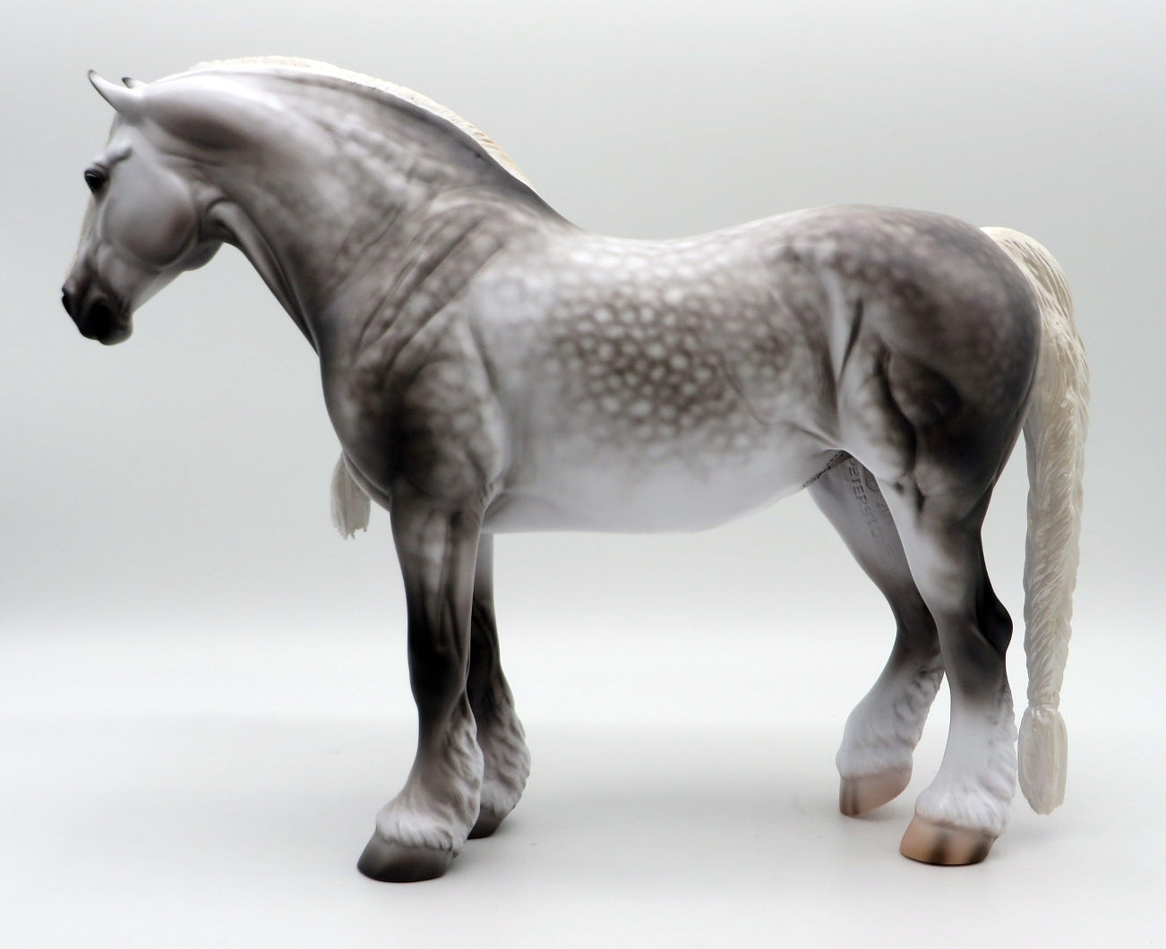 Visalia-OOAK Dapple Grey Heavy Draft Mare by Caroline Boydston 10/4/21