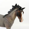 VLAD-OOAK BAY ROAN WEANLING MODEL HORSE EQ 19