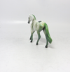 MAJOR PADDY  -- OOAK WARMBLOOD  CHIP ST. PATRICKS DAY DECORATOR BY MISSY FOX 2-25-19