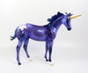 AMETHYST UNICORN WEANLING MODEL HORSE EQ 19