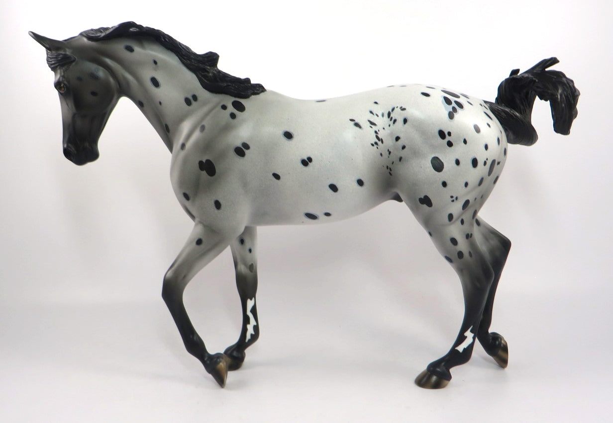 WEAPON X-OOAK APPALOOSA THOROUGHBRED MODEL HORSE SB20