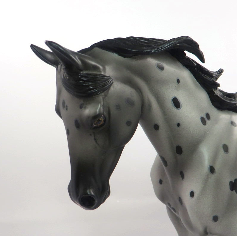 WEAPON X-OOAK APPALOOSA THOROUGHBRED MODEL HORSE SB20