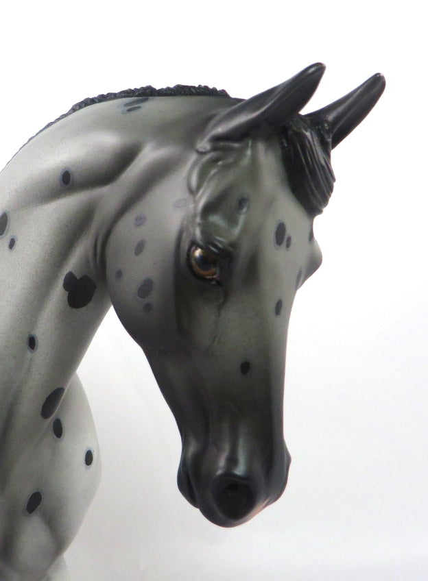 WEAPON X-OOAK APPALOOSA THOROUGHBRED MODEL HORSE SB20