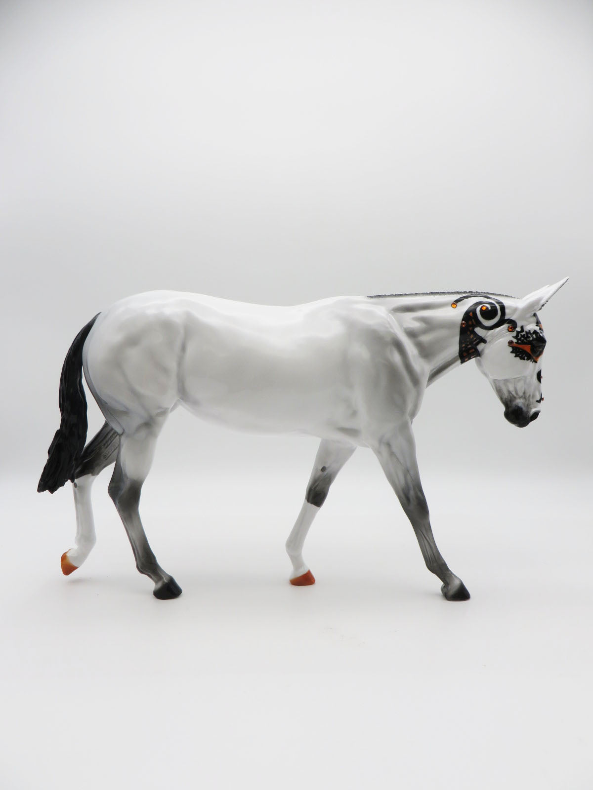 WEBSTACULAR - OOAK DECORATOR SUGAR SKULL MULE BY DAWN QUICK LHS 22