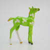 WEE WILLY - OOAK ST. PATRICKS DAY DECORATOR MODEL HORSE BY JAS FANNING 3/13/20