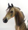 WHEN LIGHTENING STRIKES SOOTY BUCKSKIN ARABIAN MODEL HORSE 2/12/20