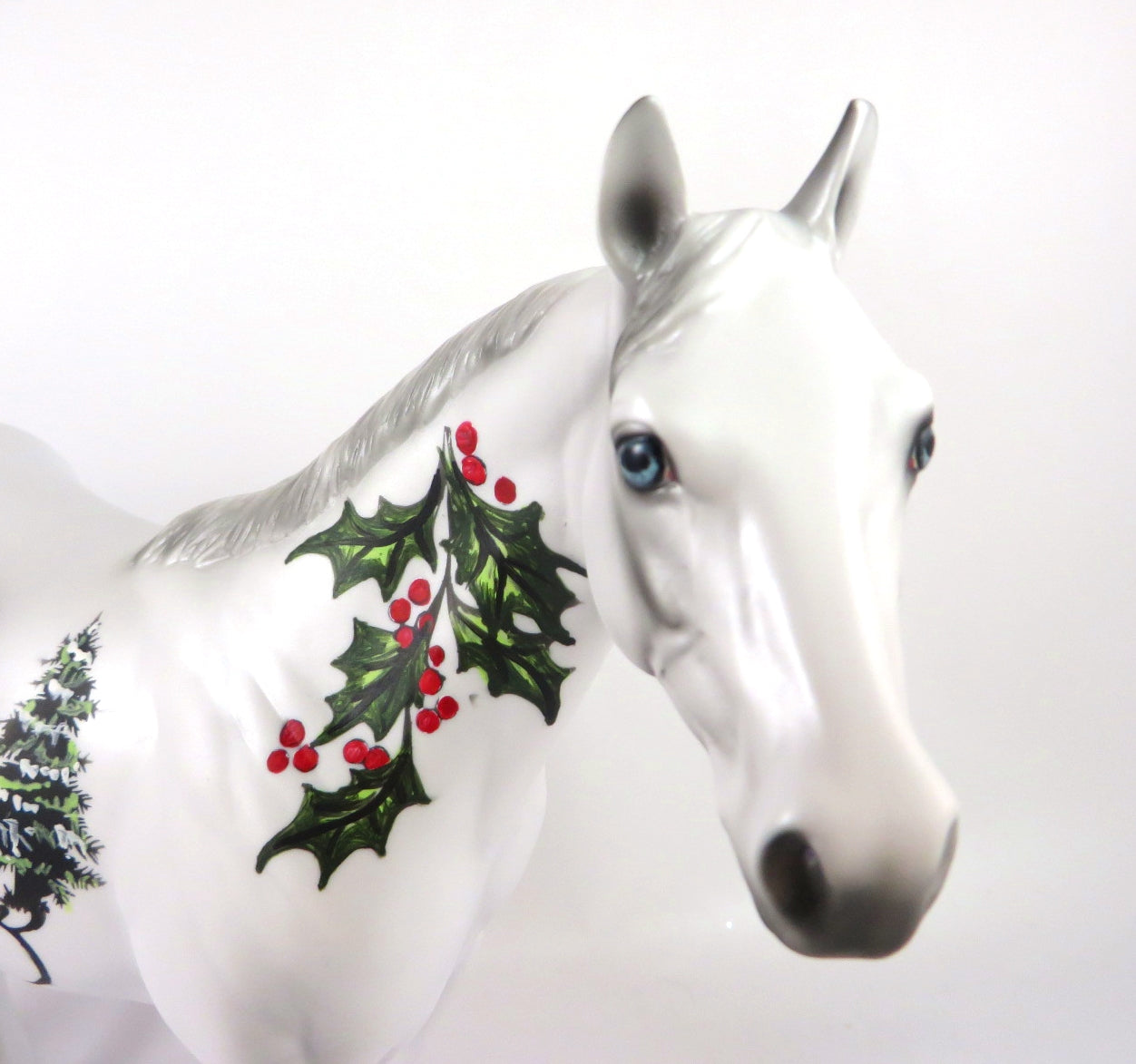 WHITE CHRISTMAS-OOAK WHITE CHRISTMAS ISH  DECORATOR BY DAWN QUICK WHS19