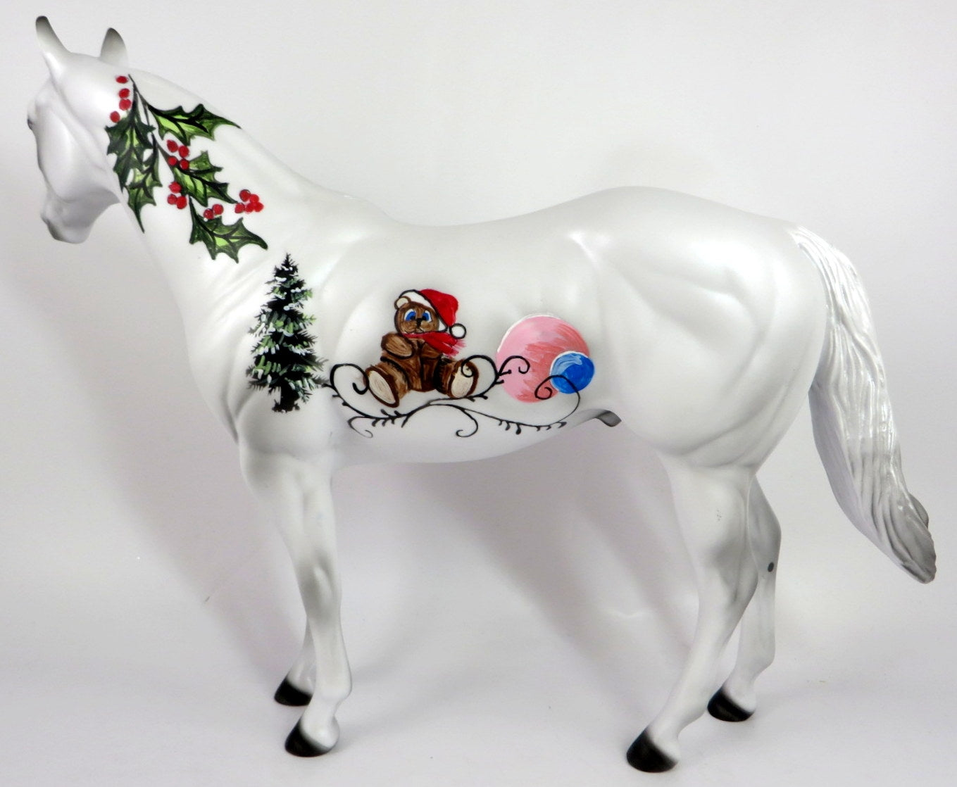 WHITE CHRISTMAS-OOAK WHITE CHRISTMAS ISH  DECORATOR BY DAWN QUICK WHS19
