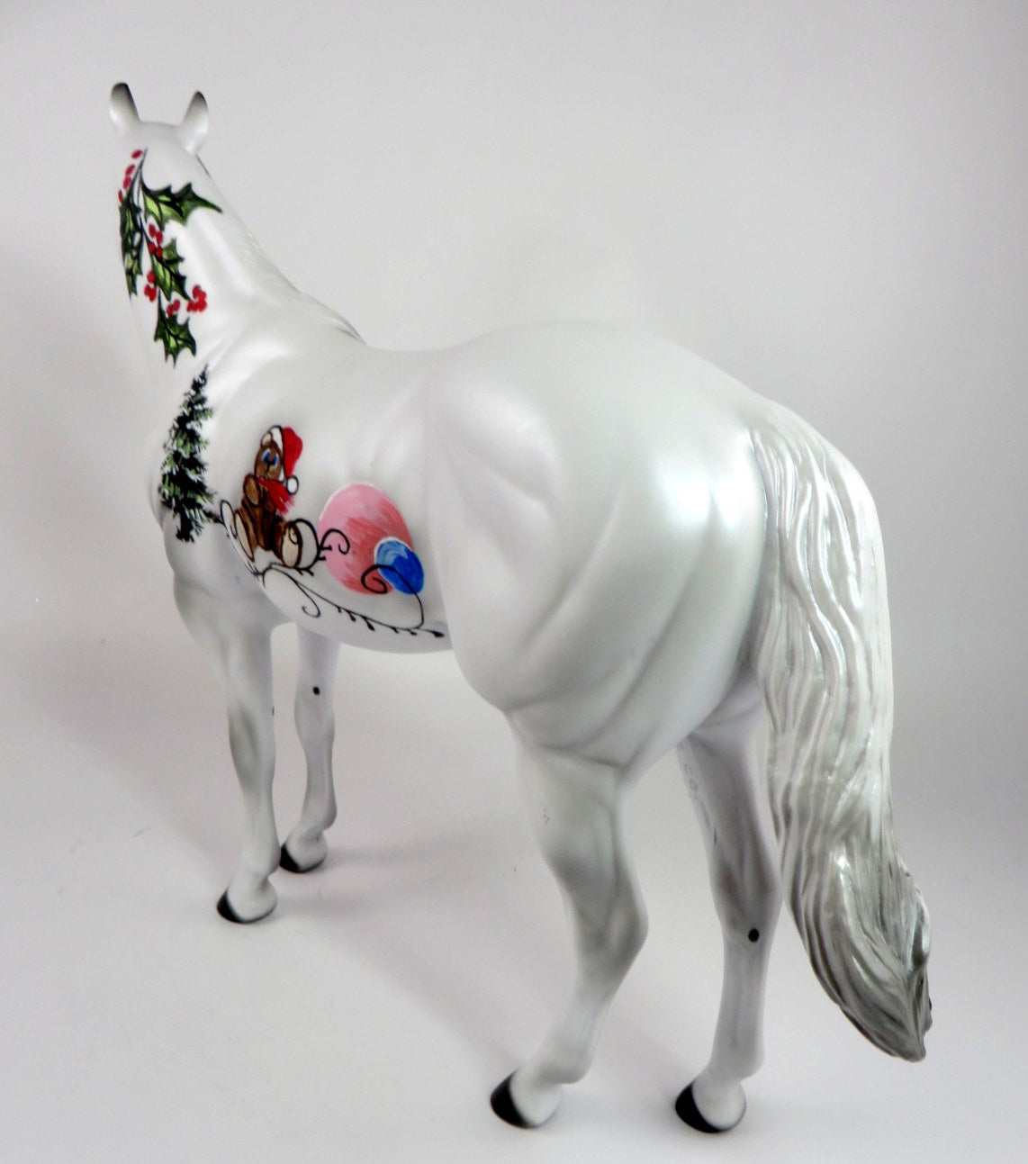 WHITE CHRISTMAS-OOAK WHITE CHRISTMAS ISH  DECORATOR BY DAWN QUICK WHS19