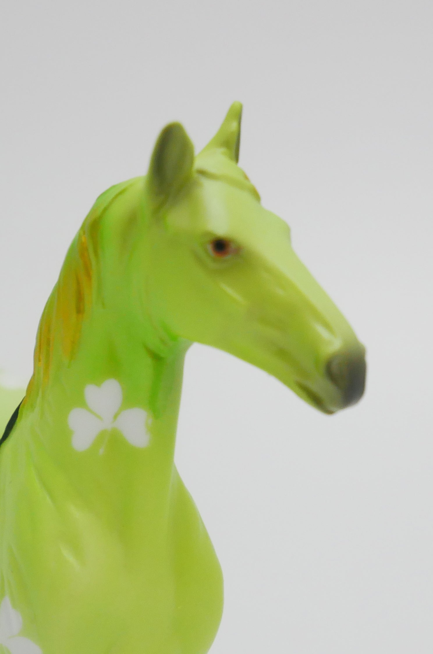 WHO SAYS IT&#39;S NOT EASY BEING GREEN - OOAK  ST. PATRICKS DAY DECO STANDING DRAFT BY JAS FANNING 3/13/20