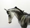 PRINCE WILLIAM-LE-5 DAPPLE ROSE GREY THOROUGHBRED MODEL HORSE EQ 19 noncustom
