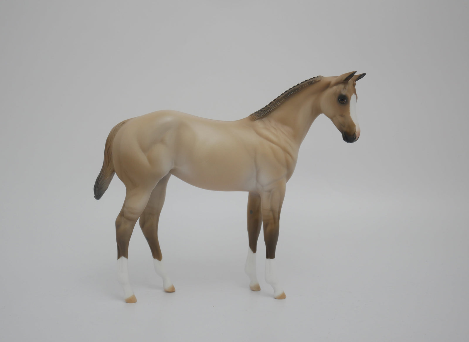 WILLOW RAIN - OOAK DUN WEANLINE MODEL HORSE BY DAWN QUICK 4/9/20