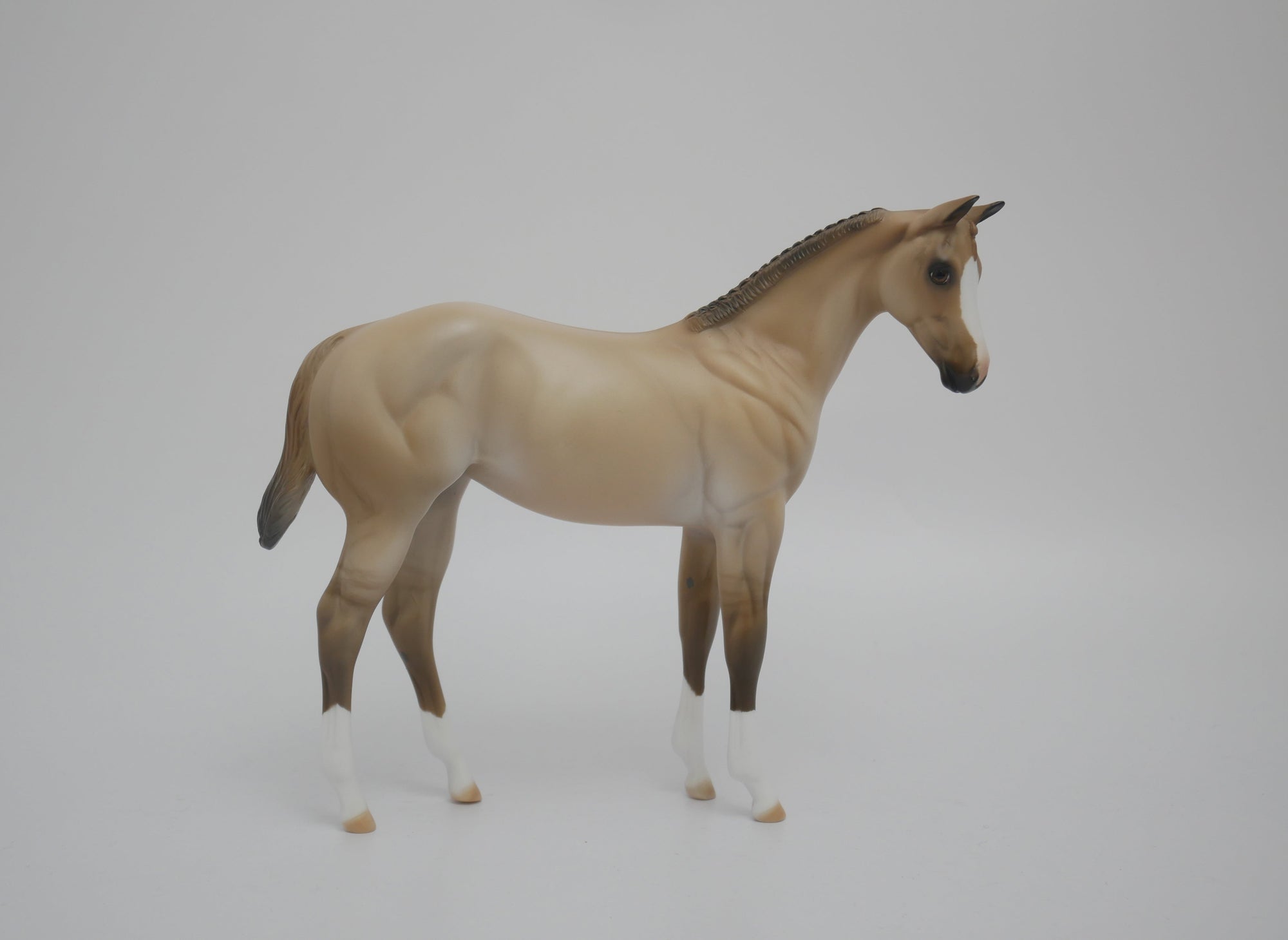 WILLOW RAIN - OOAK DUN WEANLINE MODEL HORSE BY DAWN QUICK 4/9/20