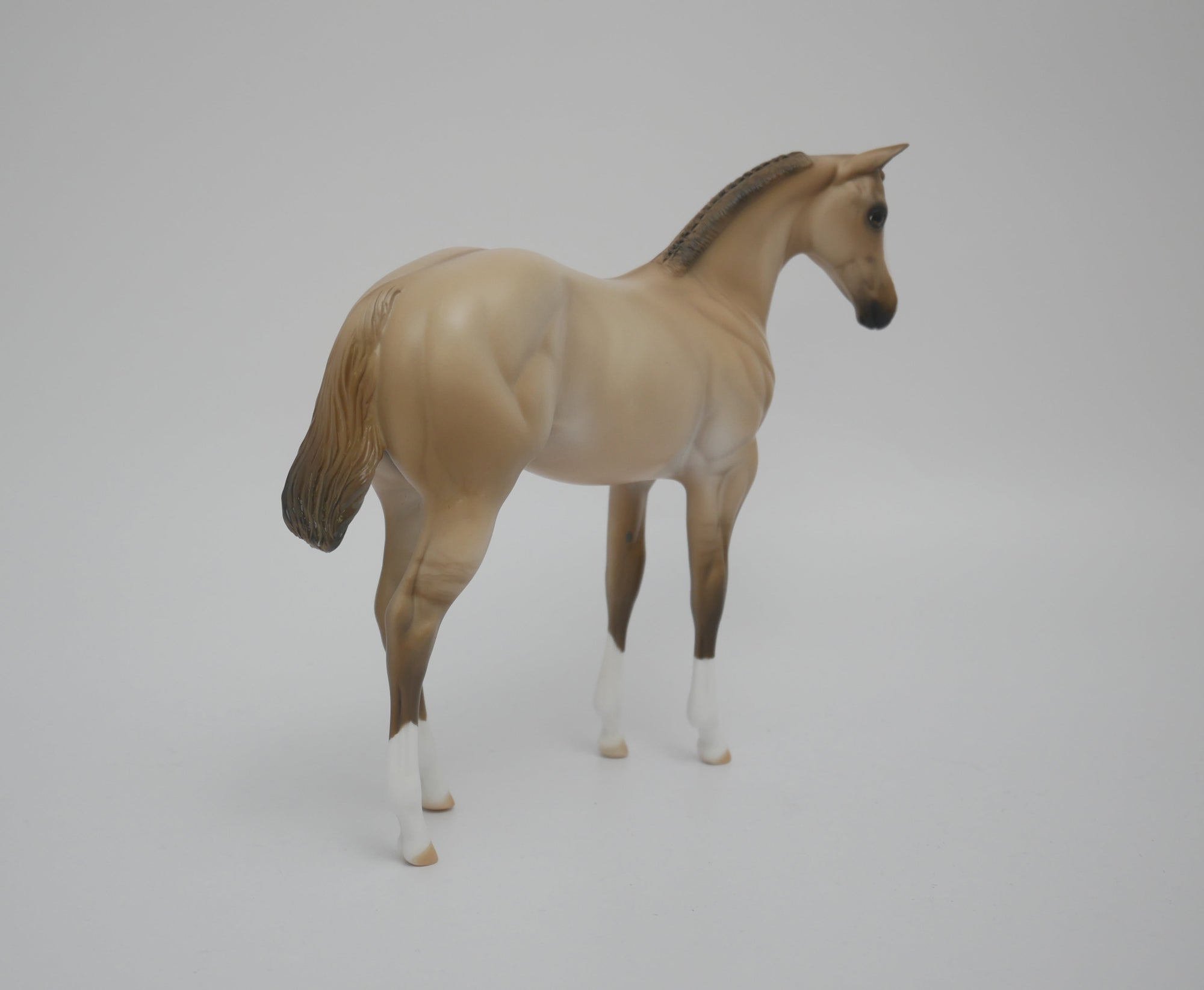 WILLOW RAIN - OOAK DUN WEANLINE MODEL HORSE BY DAWN QUICK 4/9/20