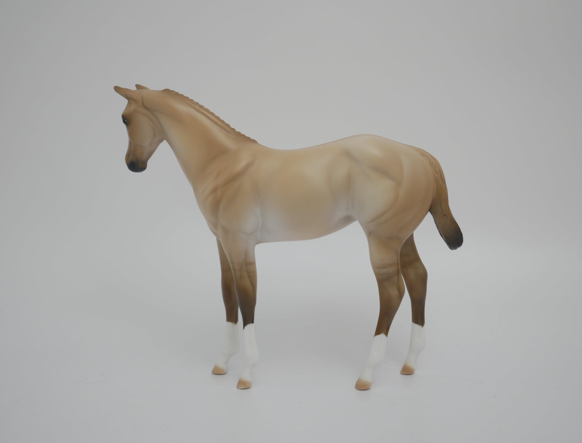 WILLOW RAIN - OOAK DUN WEANLINE MODEL HORSE BY DAWN QUICK 4/9/20