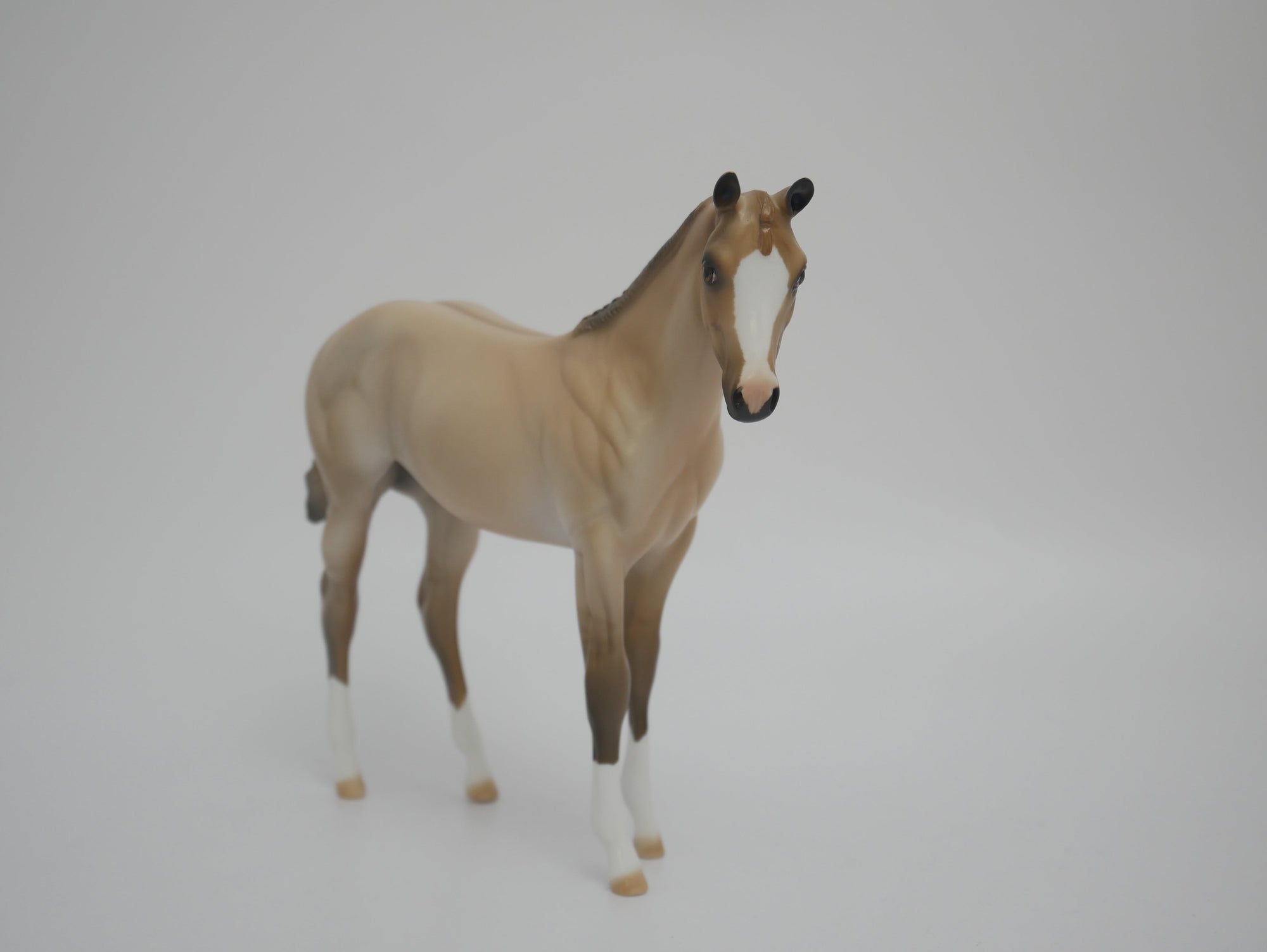 WILLOW RAIN - OOAK DUN WEANLINE MODEL HORSE BY DAWN QUICK 4/9/20
