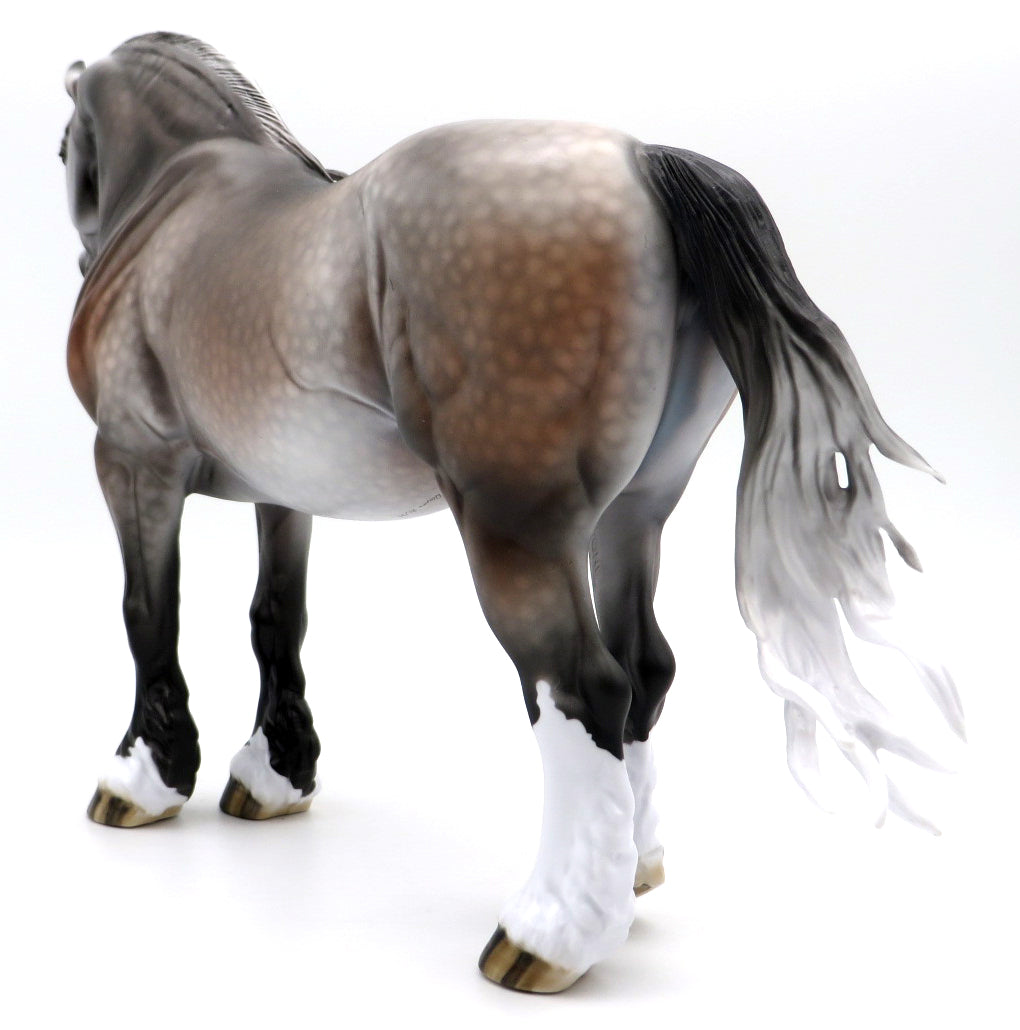 Winifred-Dapple Rose Grey Heavy Draft Painted by Dawn Quick MM 2021