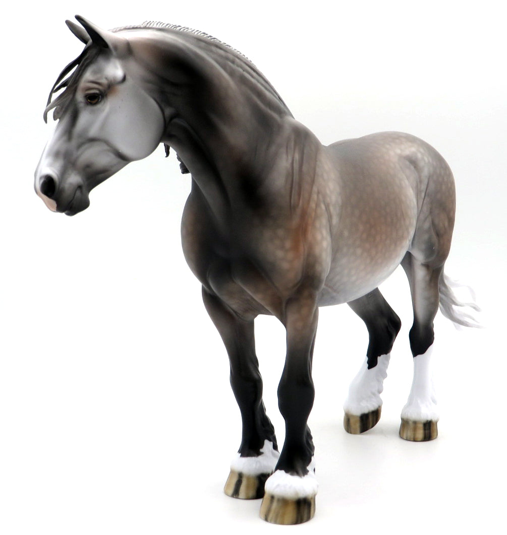 Winifred-Dapple Rose Grey Heavy Draft Painted by Dawn Quick MM 2021