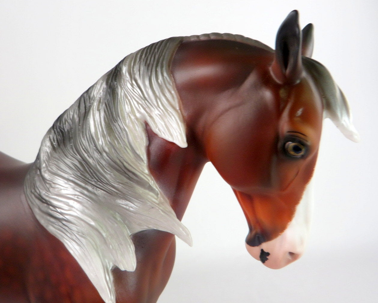 WINTERFELL-OOAK DAPPLE LIVER CHESTNUT ANDALUSIAN WHS 19