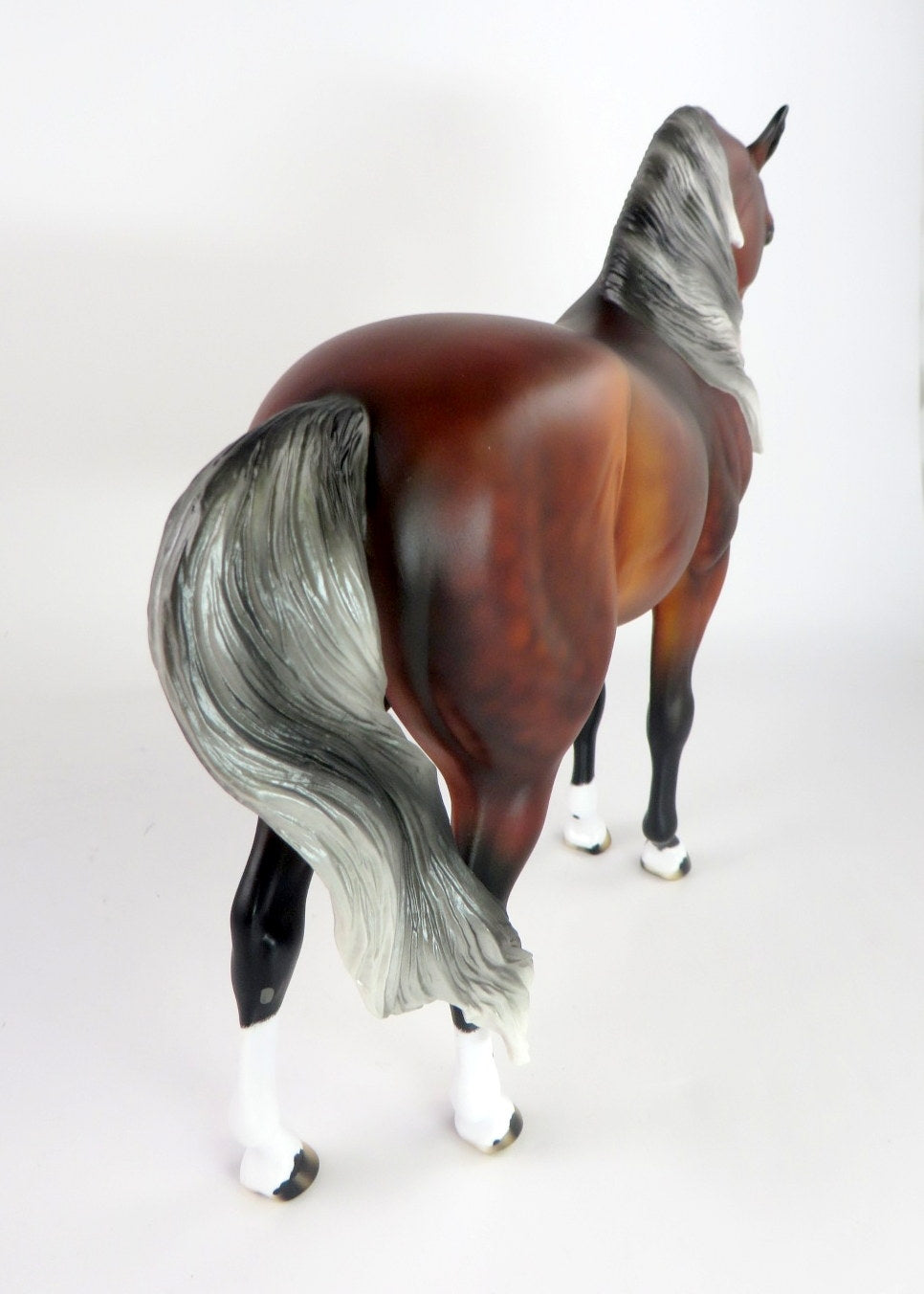 WINTERFELL-OOAK DAPPLE LIVER CHESTNUT ANDALUSIAN WHS 19