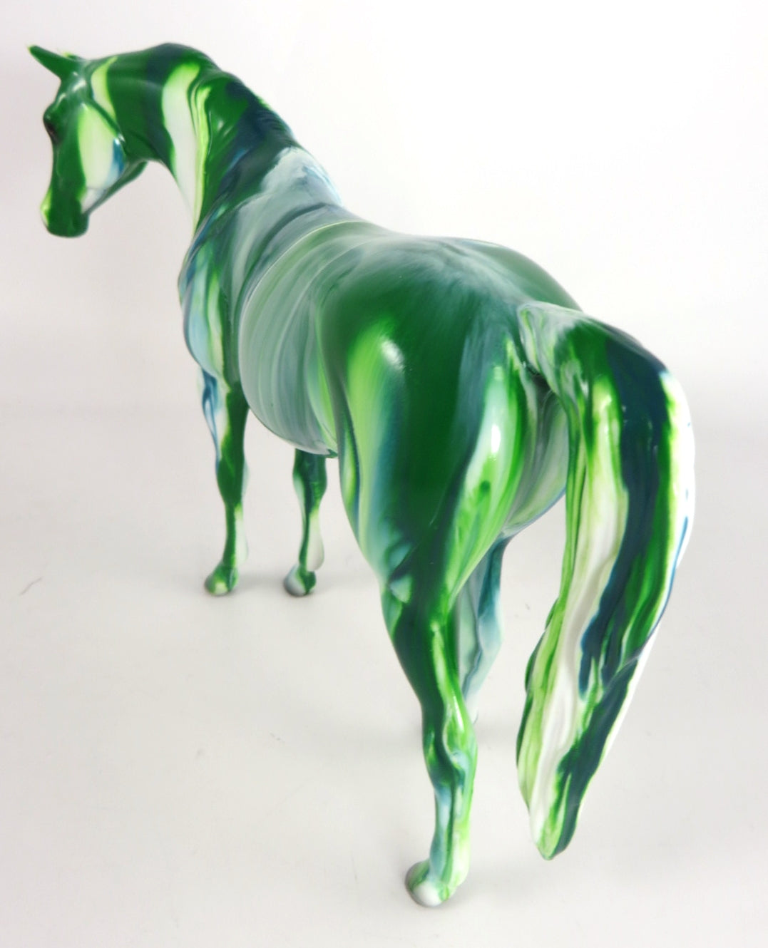 WINTERGREEN RIBBON CANDY - OOAK RIBBON CANDY ARABIAN MARE PEBBLES BY MISSY FOX WHS19