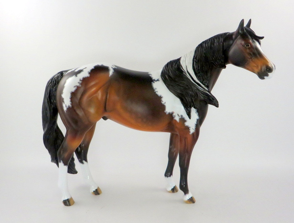 WISH UPON A STAR-OOAK DAPPLE BAY PAINT WITH MAPPING WHS 19