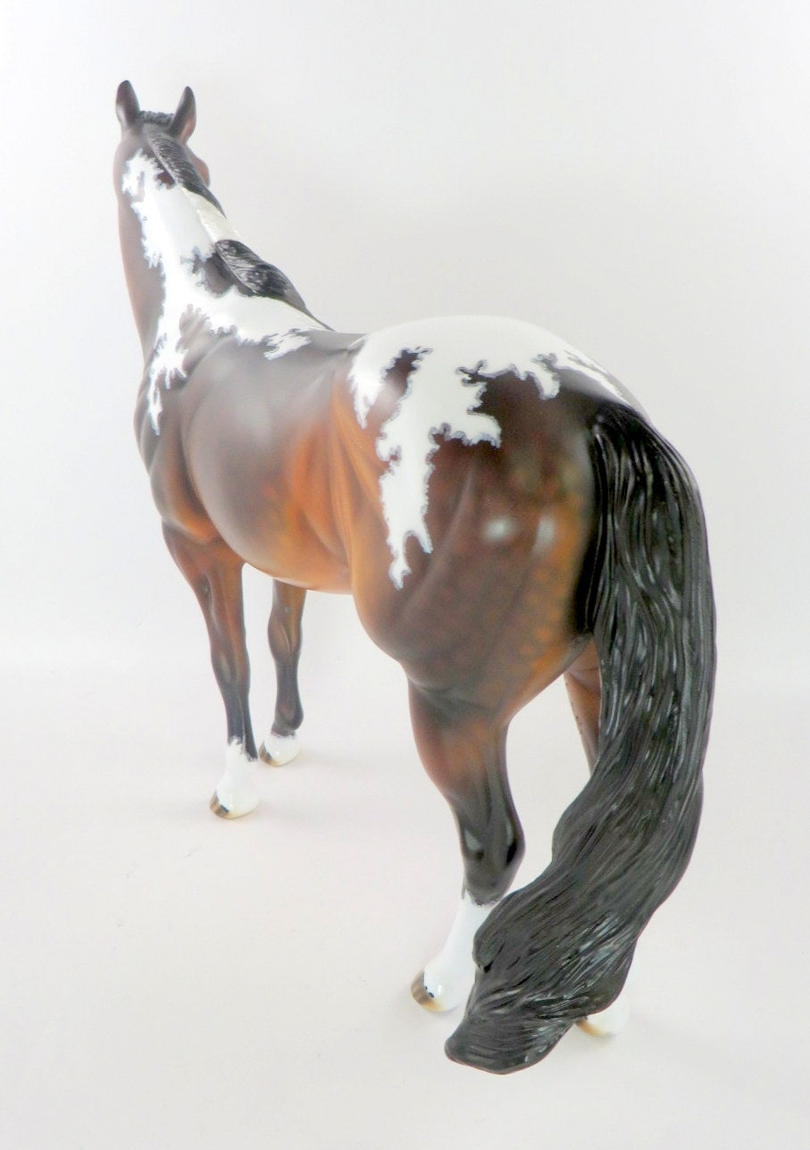 WISH UPON A STAR-OOAK DAPPLE BAY PAINT WITH MAPPING WHS 19