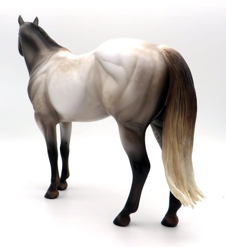 Wish it would rain-OOAK Liver Chestnut ISH Painted by Sheryl Leisure 11/8/21