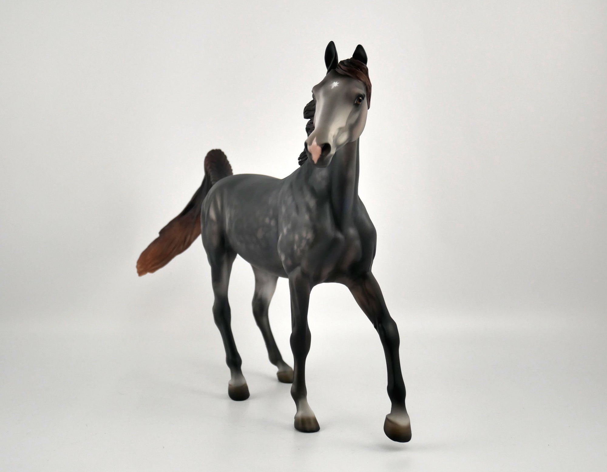 Witch Moss-OOAK Dapple Grey Arabian Mare by Julie Keim MM 2020
