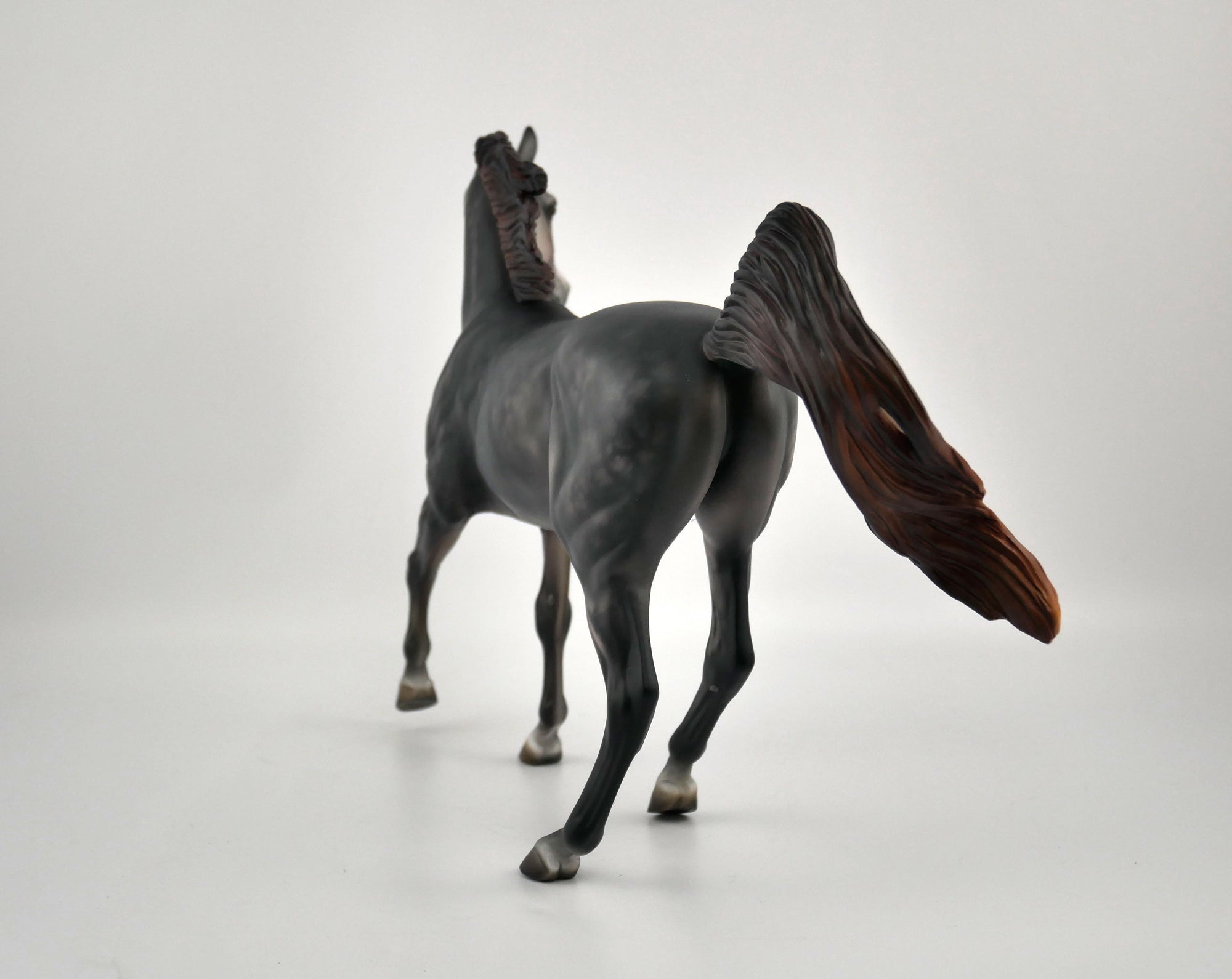 Witch Moss-OOAK Dapple Grey Arabian Mare by Julie Keim MM 2020