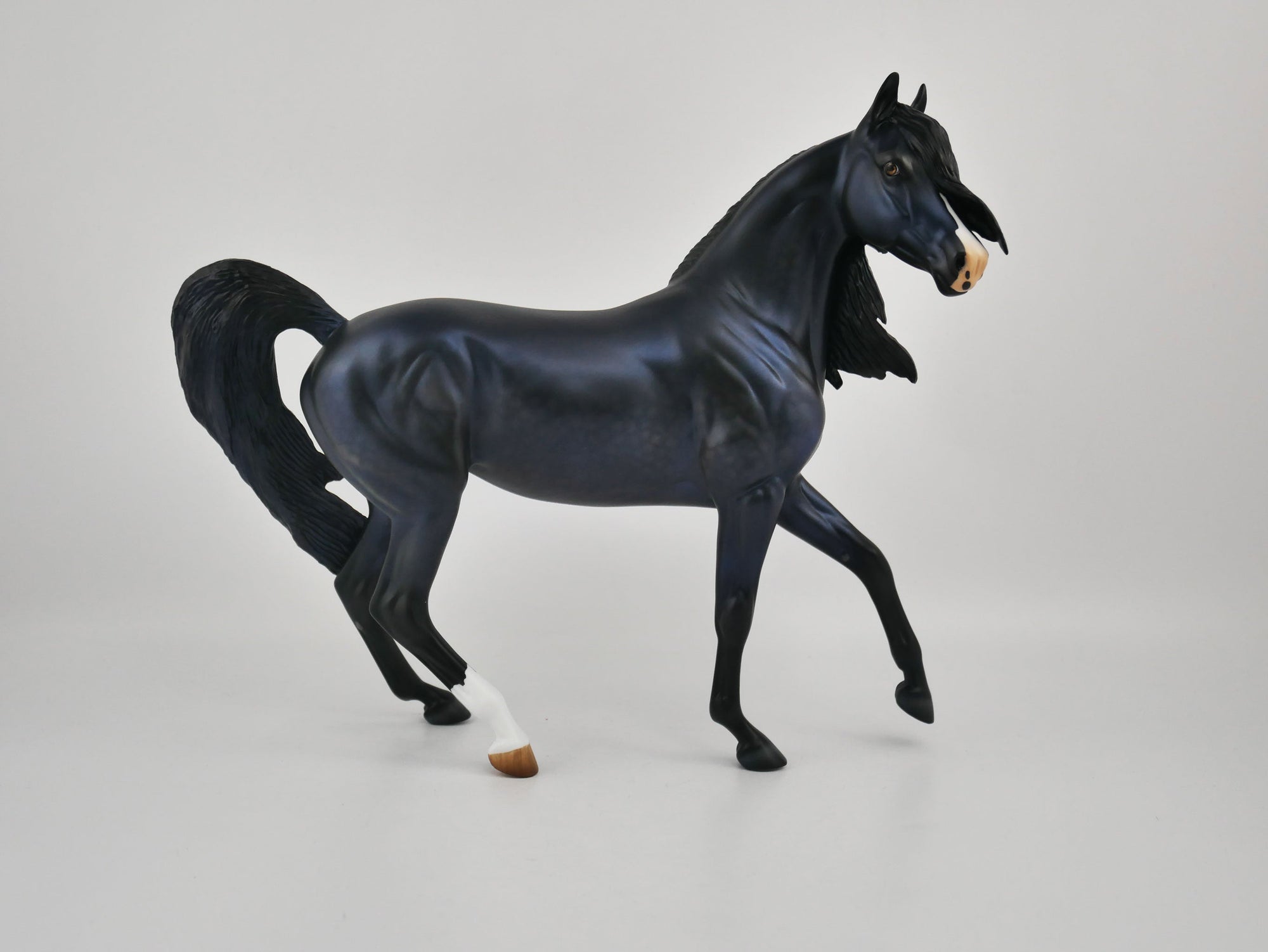 Witchy Woman-LE-15 Dapple Black Arabian Mare MM 2020