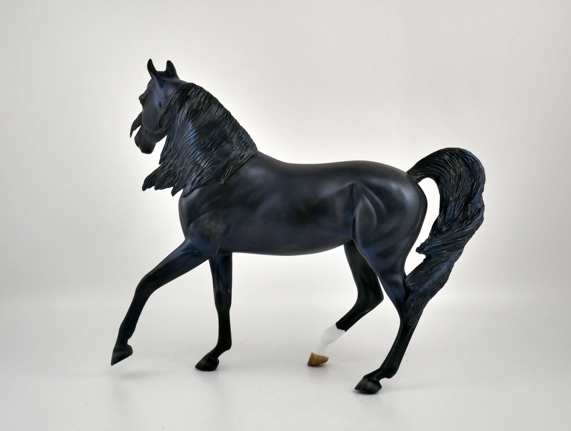 Witchy Woman-LE-15 Dapple Black Arabian Mare MM 2020