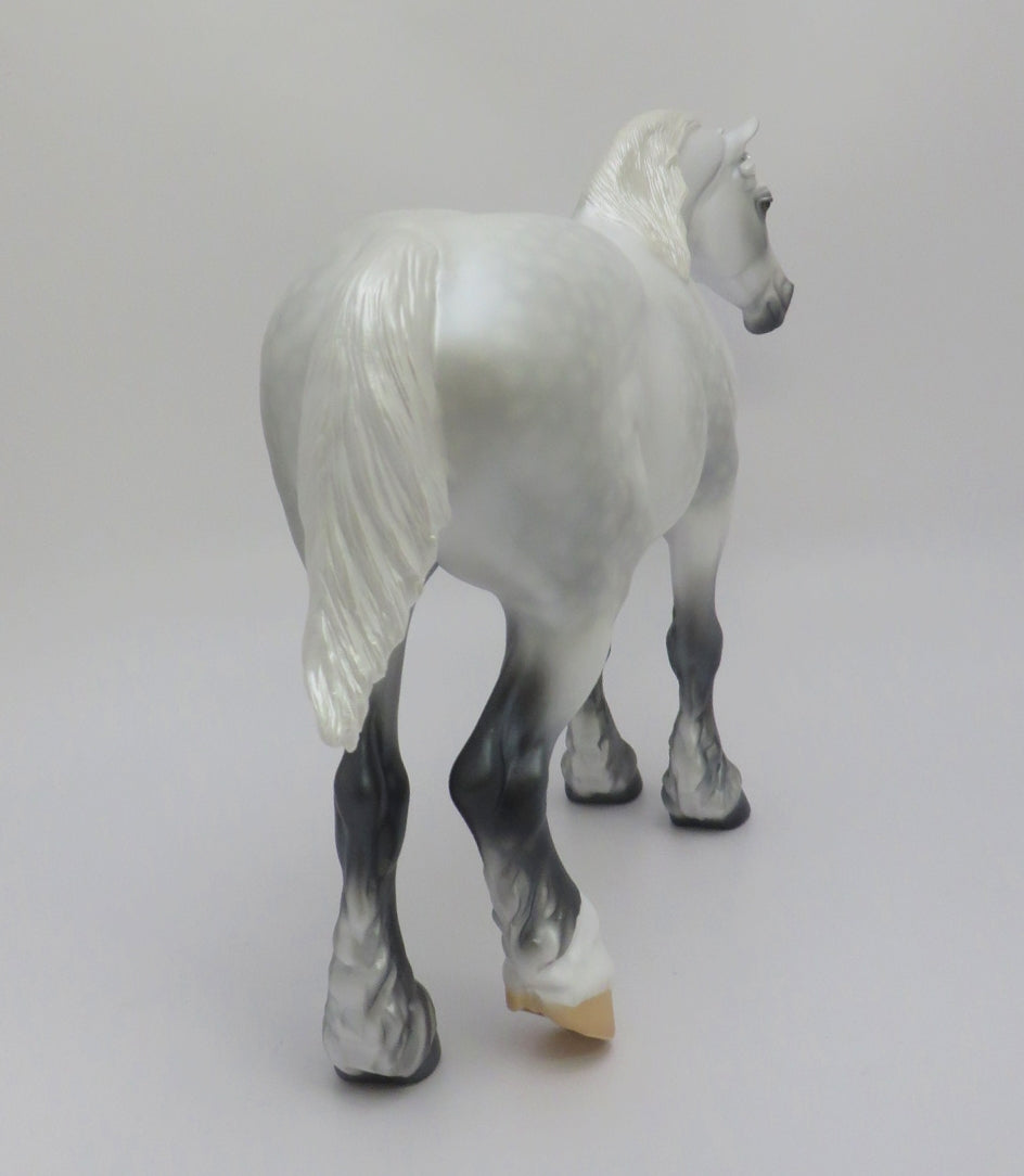 WOODEN NICKEL - LE-14 DAPPLE GREY HEAVY DRAFT MARE EA/MW 2020
