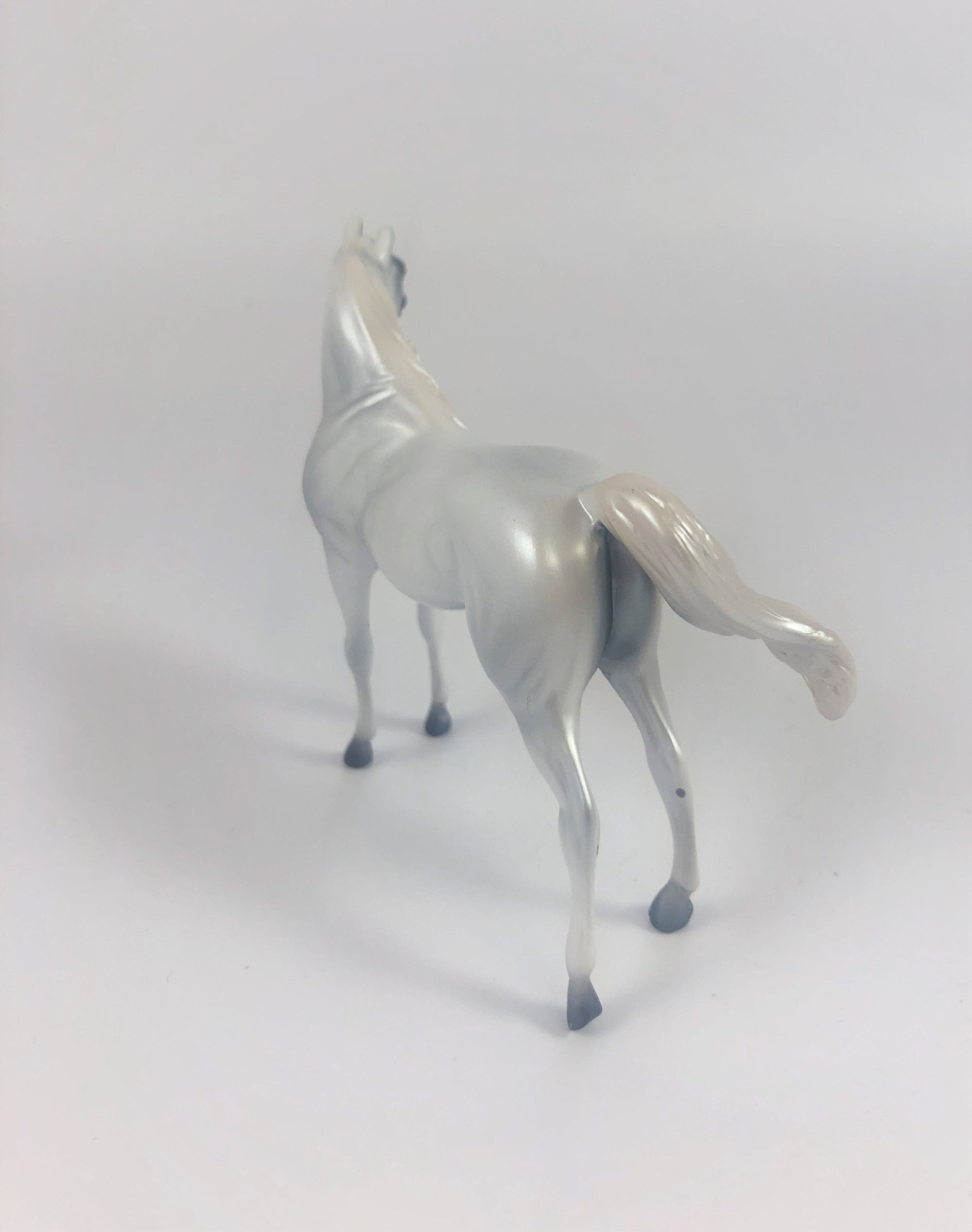 YOCHI - OOAK WHITE CM ARABIAN CHIP BY MISSY FOX LHS19