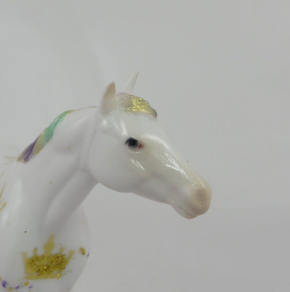ZULA-OOAK PONY CHIP DECO MODEL HORSE 2/25/20