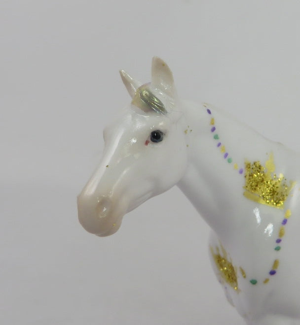 ZULA-OOAK PONY CHIP DECO MODEL HORSE 2/25/20